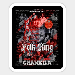 Chamkila Sticker